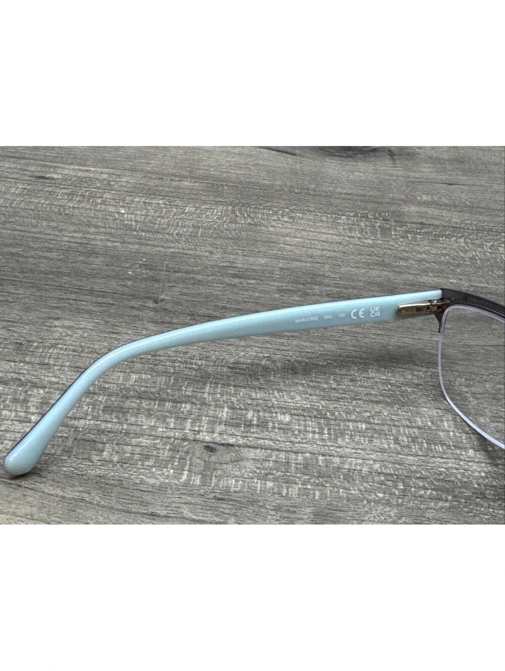 KATE SPADE Marjorie 09Q Brown Gold Womens Semi Cat Eye Eyeglasses 52[]17-140